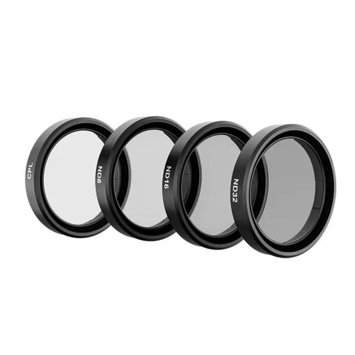 Kit Telesin de 4 filtres pour caméras DJI Action 3&4