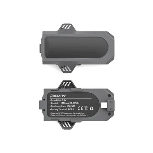 Kit de 2 batteries BetaFPV 1100mAh pour Aquila16