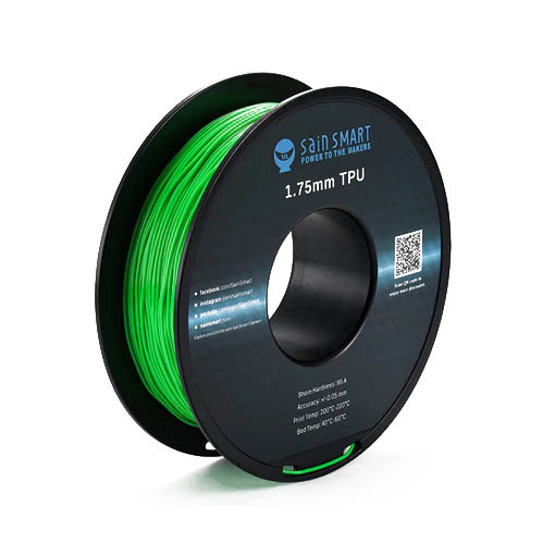 Filament Neon vert Cyberpunk TPU 1.75mm 0.8kg/1.76LB Sainsmart