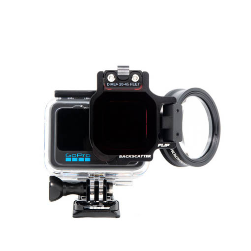 Backscatter FLIP Pro - Filtres de plongée et objectif macro pour GoPro