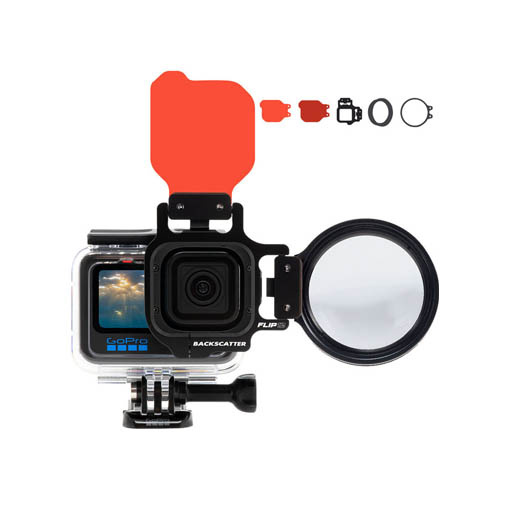 Backscatter FLIP Pro - Filtres de plongée et objectif macro pour GoPro