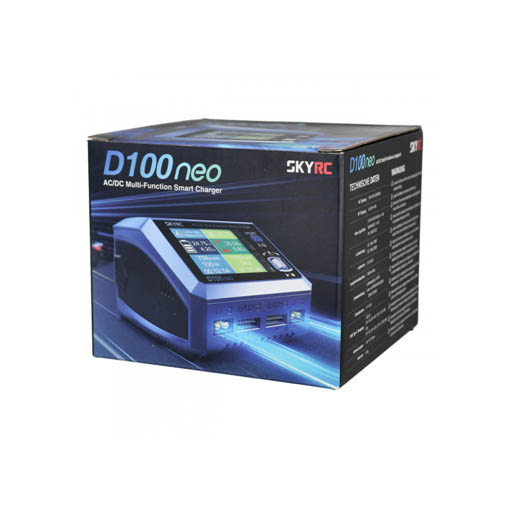 Chargeur SkyRC D100 Neo Duo AC/DC (AC 100W DC 2x 100W)