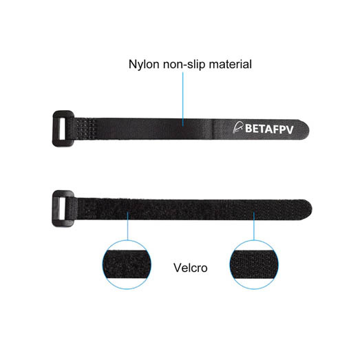 LiPo Strap Kit BetaFPV avec pads antidérapants