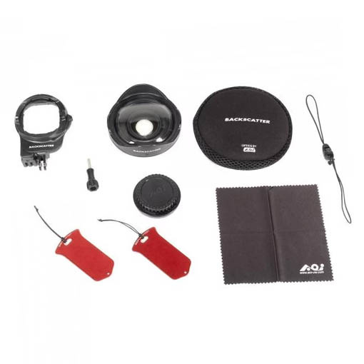 Objectif grand angle Backscatter Pro Package pour GoPro HERO12/11/10/9
