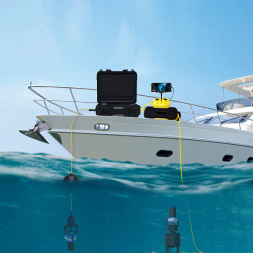 Système de positionnement sous-marin USBL Chasing