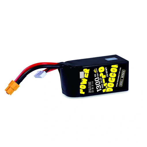 Batterie LiPo Dogcom 6S 1300mAh 150C UCELLE Series