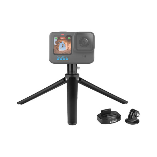 Mini trépied GoPro avec fixations 1/4" Tripod Mounts