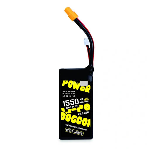 Batterie LiPo Dogcom 6S 1550mAh 150C UCELL Series