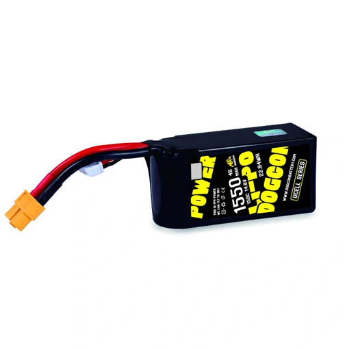 Batterie LiPo Dogcom 4S 1550mAh 150C UCELL Series