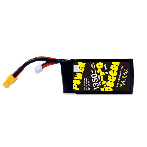 Batterie LiPo Dogcom 4S 1350mAh 150C UCELL Series