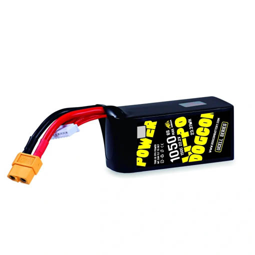 Batterie LiPo Dogcom 6S 1050mAh 150C UCELL Series