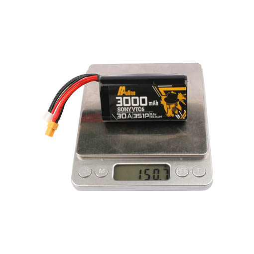 Batterie Li-ion Auline VTC6 18650 3S 3000mAh 10C