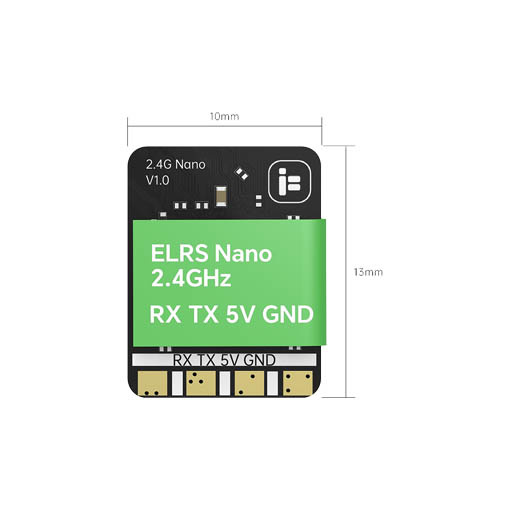 Récepteur iFlight ELRS 2.4GHz Nano avec mini antenne