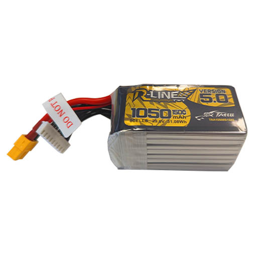 Batterie LiPo Tattu R-Line V5.0 8S 1050mAh 150C