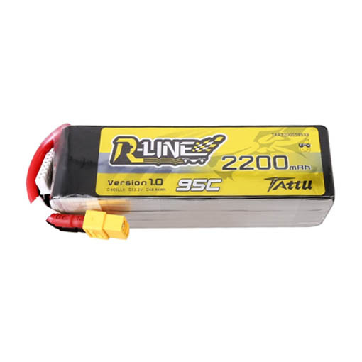 Batterie LiPo Tattu R-Line V1.0 6S 2200mAh 95C