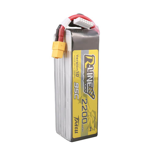 Batterie LiPo Tattu R-Line V1.0 6S 2200mAh 95C