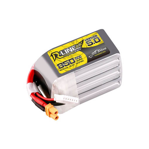Batterie LiPo Tattu R-Line V5.0 6S 850mAh 150C