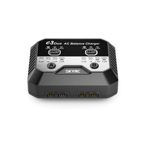 Chargeur SkyRC E3 Duo AC 2x 20W 3S