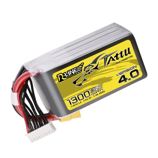 Batterie LiPo Tattu R-Line V4.0 8S 1300mAh 130C
