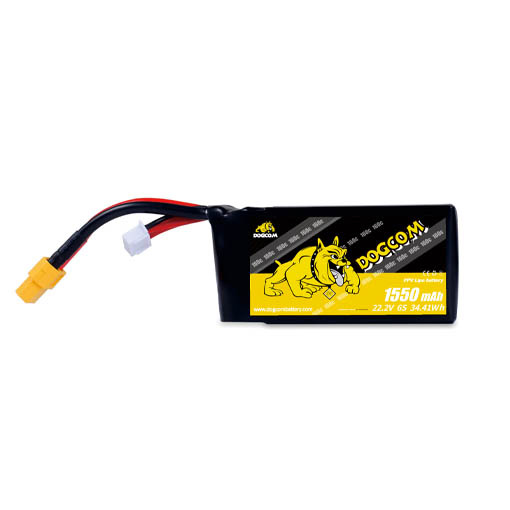 Batterie LiPo Dogcom 6S 1550mAh 160C