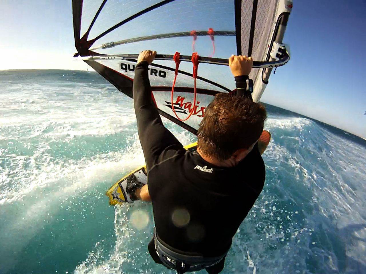 fixation windsurf gopro