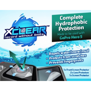 Films de protection hydrophobes pour GoPro