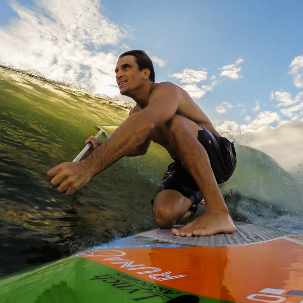 Support GoPro HSU Pour Planche De Surf - Fixation Sécurisée Avec Câble Et Attache FCS