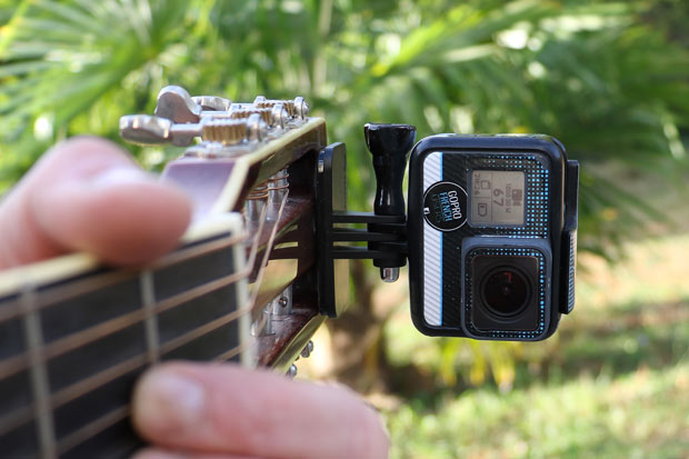gopro support guitare