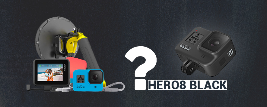 Les accessoires compatibles avec la GoPro HERO 8 Black
