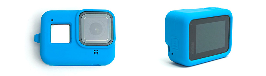 Boîtier étanche pour caméra daction GoPro Hero 8 boîtier de Protection de plongée 45 m avec Support à dégagement Rapide et vis moletée Accessoires 