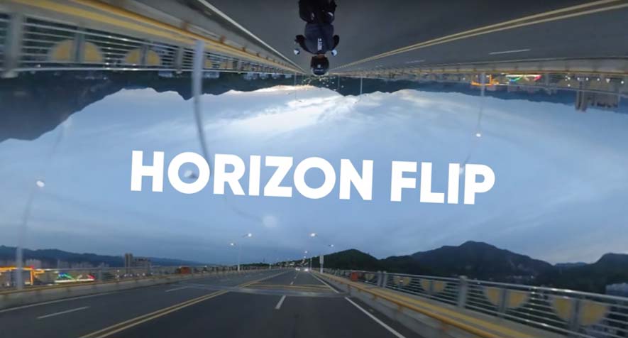 horizon-flip-Insta360-OneR