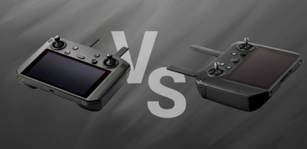 Comparaison des radiocommandes DJI RC PRO VS DJI Smart Controller