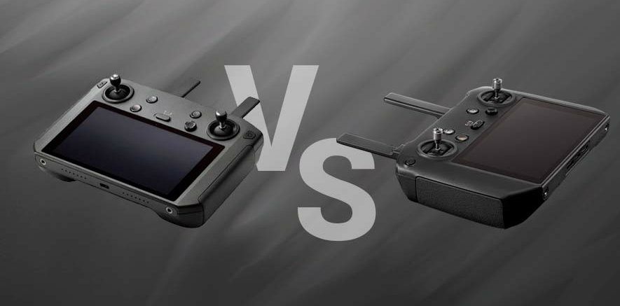 Radiocommande Smart Controller vs DJI RC Pro - Le Comparatif