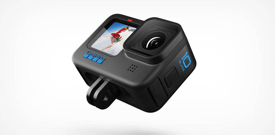 GoPro HERO10 Black: la caméra d'action robuste, fiable, étanche et fixable