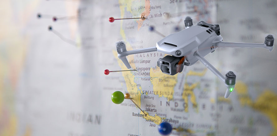 Partir à l'étranger avec un drone ? C'est possible !