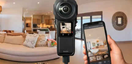 Mise à jour : La Insta360 RS 1 Inch Leica peut capturer des visites virtuelles Matterport